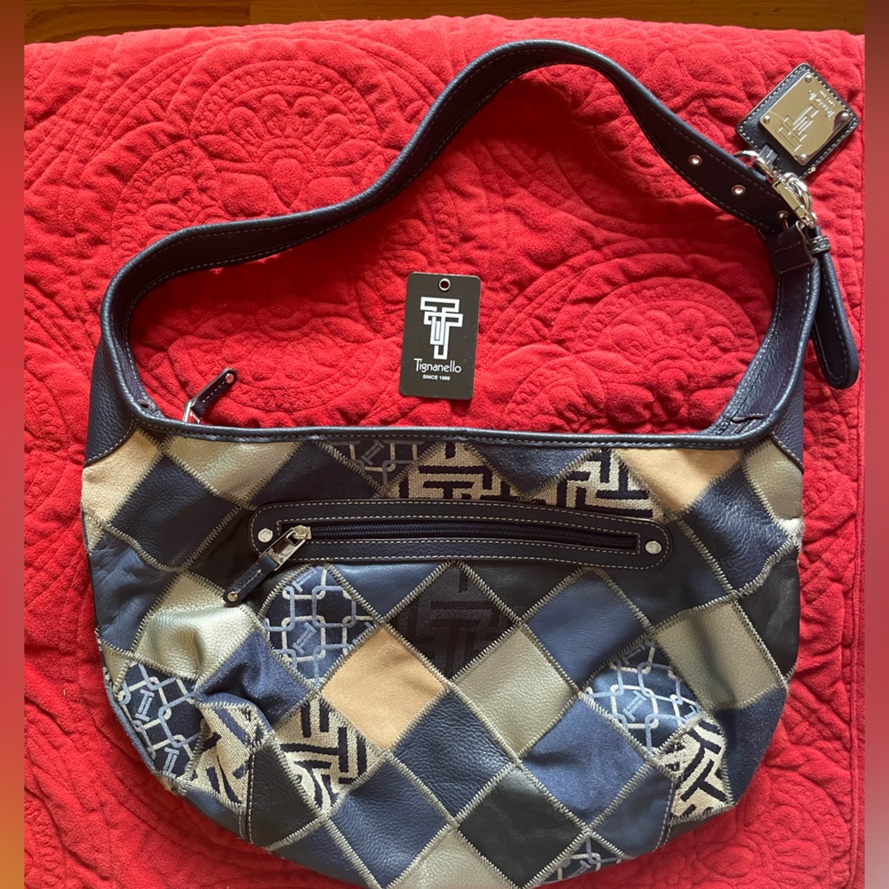 - - Tignanello  patchwork hobo bag.  In great condition